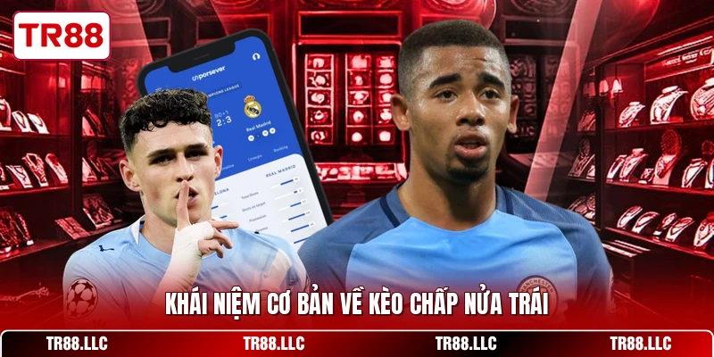 Khái niệm cơ bản về kèo chấp nửa trái