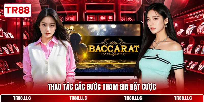 Thao tác các bước tham gia đặt cược